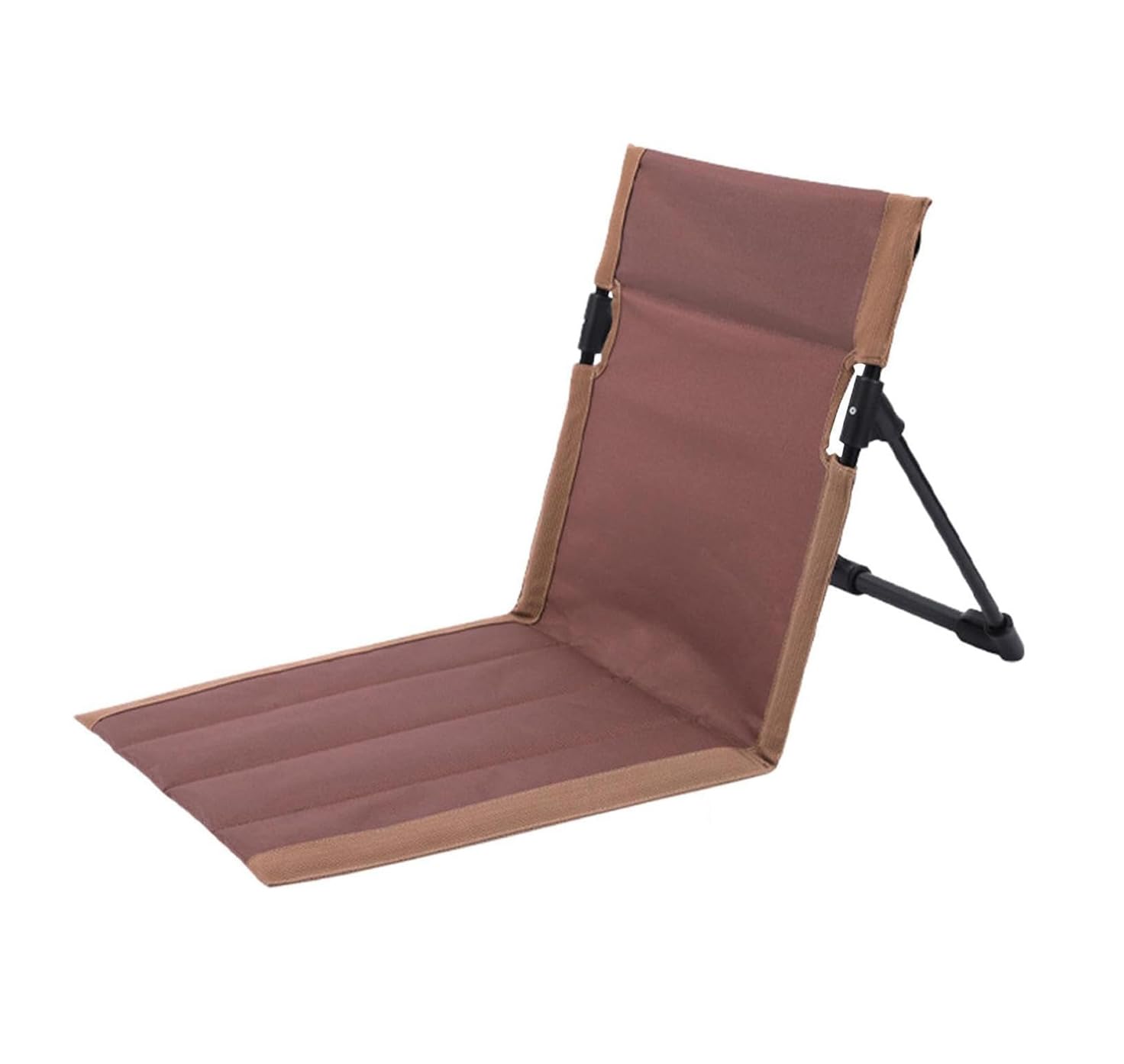Ultra-Light Folding Camping Chair with Backrest,Outdoors Relaxing Floor Seat for SwimmingPool Beach Lawn Picnic Road Trips